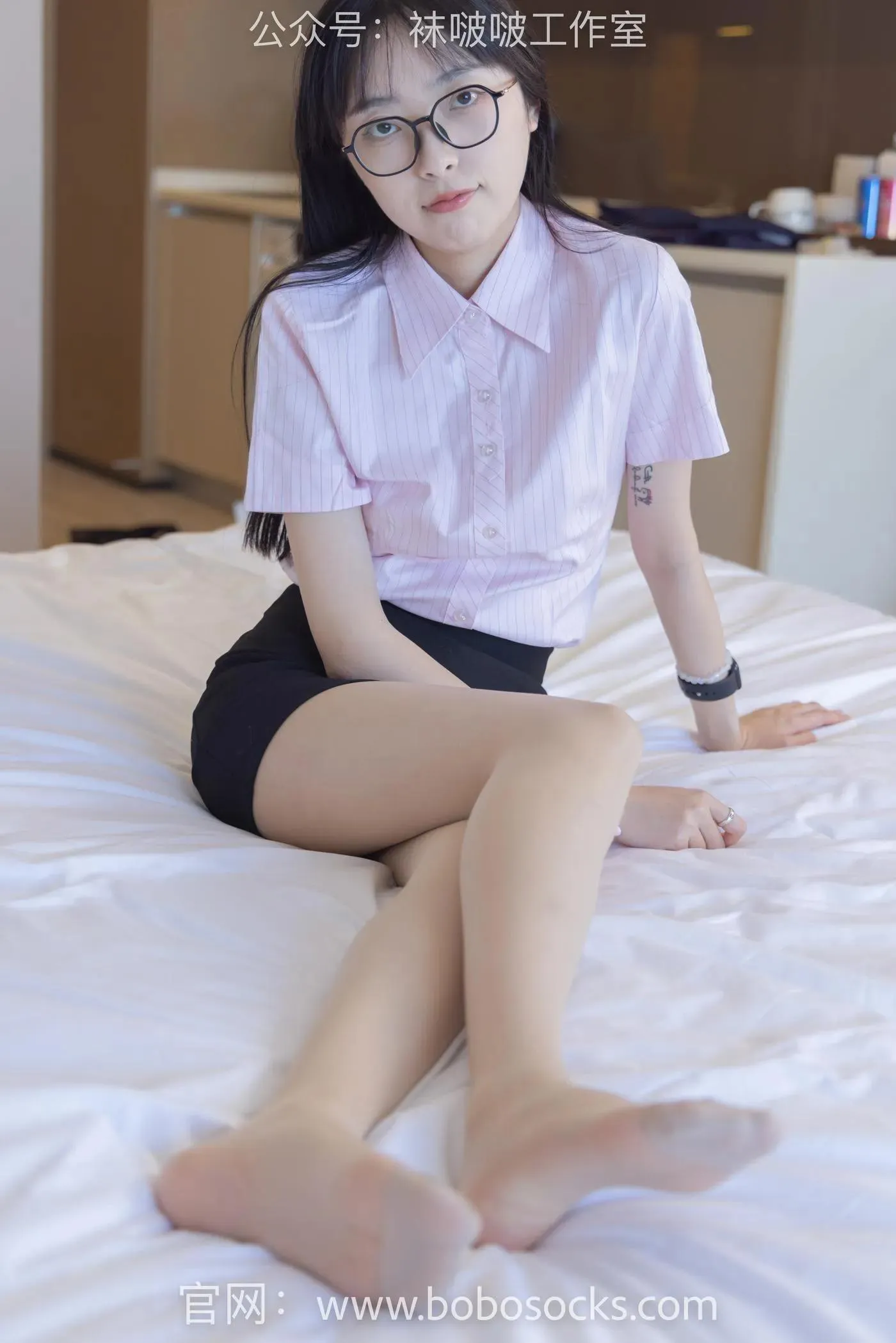 [BoBoSocks袜啵啵]NO.106 稚予-高跟鞋、肉丝 [140P]插图8